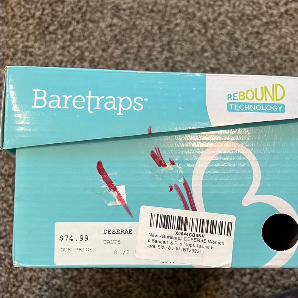 Baretraps Taupe Sandals